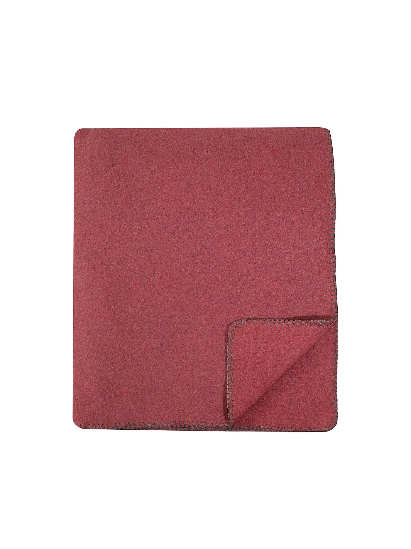 PROFLAX | Wohndecke - Plaid 160x200cm Secret Marsala | beere